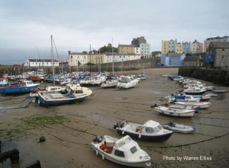 Tenby Harbour looking ESE